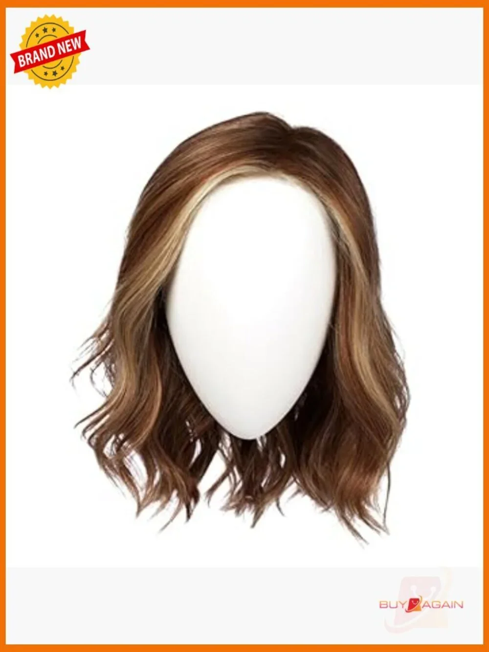 Lightweight Hand-Tied Base Layered Shoulder Wig Heat-Friendly Synthetic